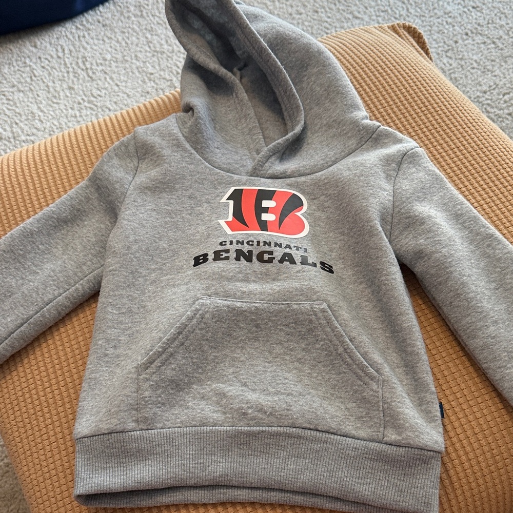 Gerber Kids Gray Hoodie with Team Logo